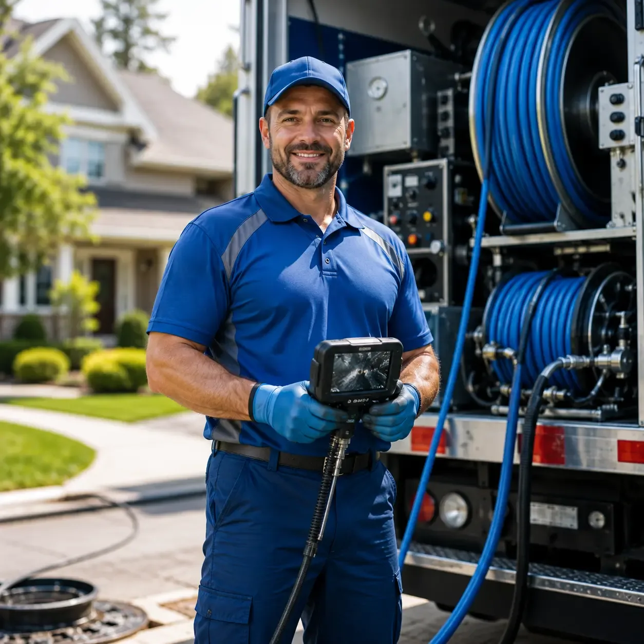 Local outdoor drain cleaning specialists in Bridgeport, OH